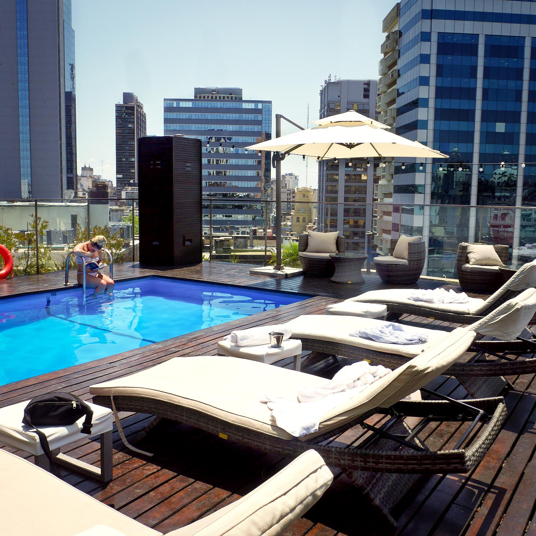 725 Continental Hotel Μπουένος Άιρες Εξωτερικό φωτογραφία Rooftop pool